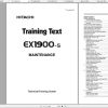 Hitachi Excavator EX1900 5 Training Materials 2