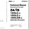 Hitachi Excavator Zaxis ZX160 3 Shop Manual 3