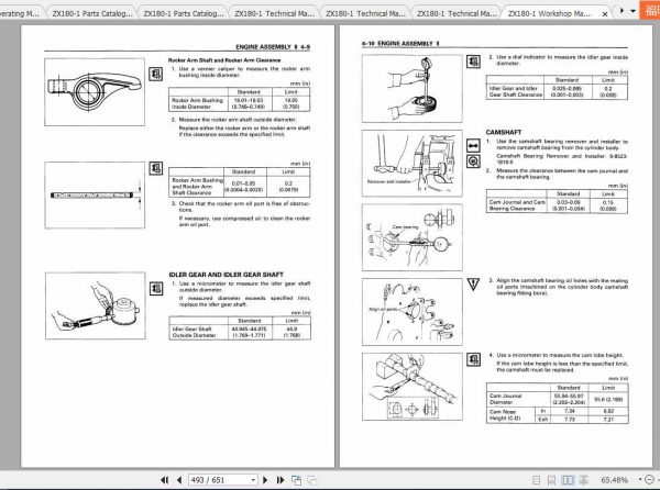 Hitachi Excavator Zaxis ZX180 1 Shop Manual 4