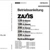 Hitachi Excavator Zaxis ZX180 5B Shop Manual 2