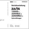 Hitachi Excavator Zaxis ZX225 3 Shop Manual 2