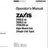 Hitachi Excavator Zaxis ZX250 5B Shop Manual 2
