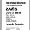 Hitachi Excavator Zaxis ZX350 3 Shop Manual 1