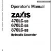 Hitachi Excavator Zaxis ZX470 5B Shop Manual 2