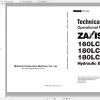 Hitachi Hydraulic Excavator ZX160LC 3 ZX180LC 3 ZX180LCN 3 Class Shop Manuals EN 1