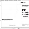 Hitachi Hydraulic Excavator ZX210W 3 ZX220W 3 Shop Manuals EN 1