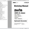 Hitachi Hydraulic Excavator ZX330 3 Class Shop Manuals EN 1