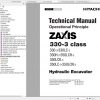 Hitachi Hydraulic Excavator ZX330 3 Class Shop Manuals EN 2