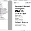 Hitachi Hydraulic Excavator ZX330 3 Class Shop Manuals EN 3