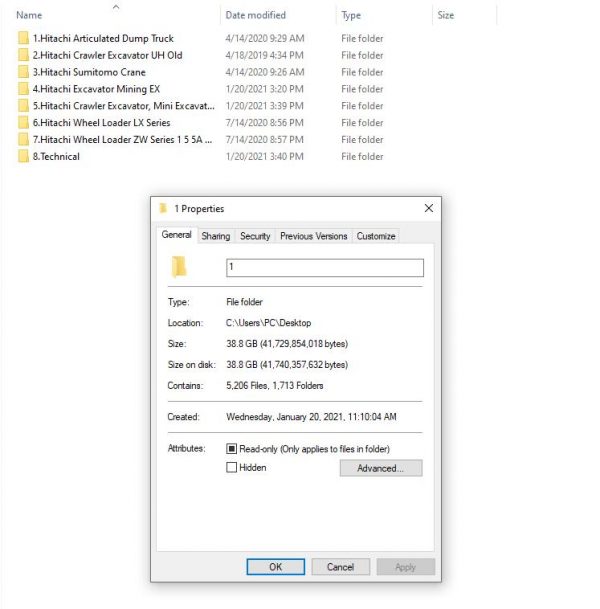 Hitachi Machine DVD PDF 38.8 GB 2020 Workshop ManualTechnical Manual and Wiring Diagram 1