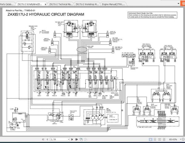 Hitachi Mini Excavator Zaxis ZX17U 2 Shop Manual 4