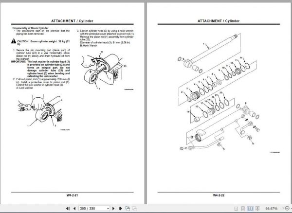 Hitachi Mini Excavator Zaxis ZX27 3 Workshop Manual 3