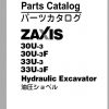 Hitachi Mini Excavator Zaxis ZX27U 3 ZX30U 3 ZX35U 3 Shop Manual 2