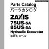 Hitachi Mini Excavator Zaxis ZX75 5A Shop Manual 3