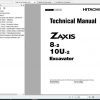 Hitachi Mini Excavator Zaxis ZX8 2 ZX10U 2 Shop Manual 1