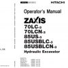 Hitachi Mini Excavator Zaxis ZX85USB 3 Shop Manual 1
