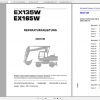 Hitachi Wheeled Excavator EX135W 137WM 137WT Shop Manual 1