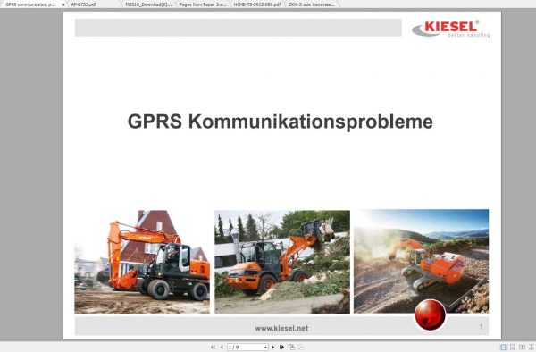 Hitachi Wheeled Excavator Supplement Manuals 1