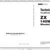 Hitachi Wheeled Excavator ZX140W 3 Shop Manuals 1457bfce1069ccf15