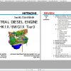 Hitachi Wheeled Excavator ZX140W 3 Shop Manuals 3