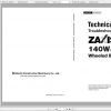 Hitachi Wheeled Excavator ZX140W 3 Shop Manuals EN 1