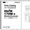 Hitachi Wheeled Excavator ZX170W 3 Shop Manuals 1