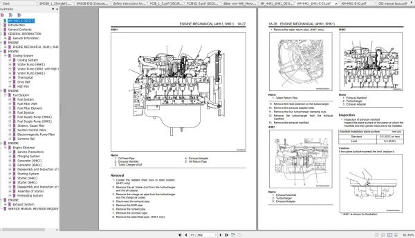 Hitachi Wheeled Excavator ZX210W 3 ZX220W 3 Shop Manuals 2