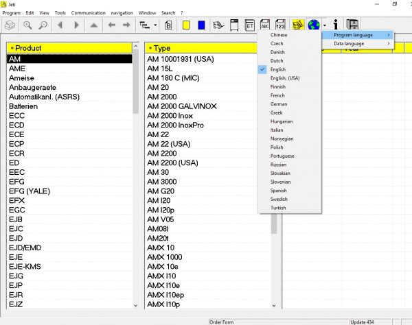 JUNGHEINRICH JETI ForkLift ET v4.36 Updated 434 2021 12.2020 Spare Parts Catalog Full Instruction 2