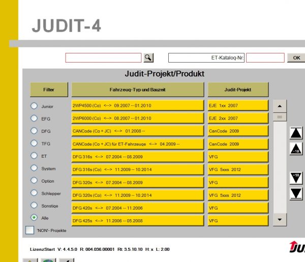 Jungheinrich JETI Judit ForkLift v4.36 2021 07.2020 Full Diagnostic Software 0