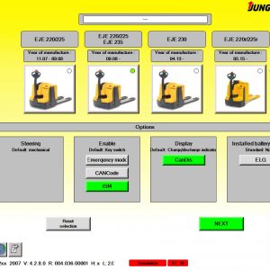Jungheinrich JETI Judit ForkLift v4.36 2021 07.2020 Full Diagnostic Software 7