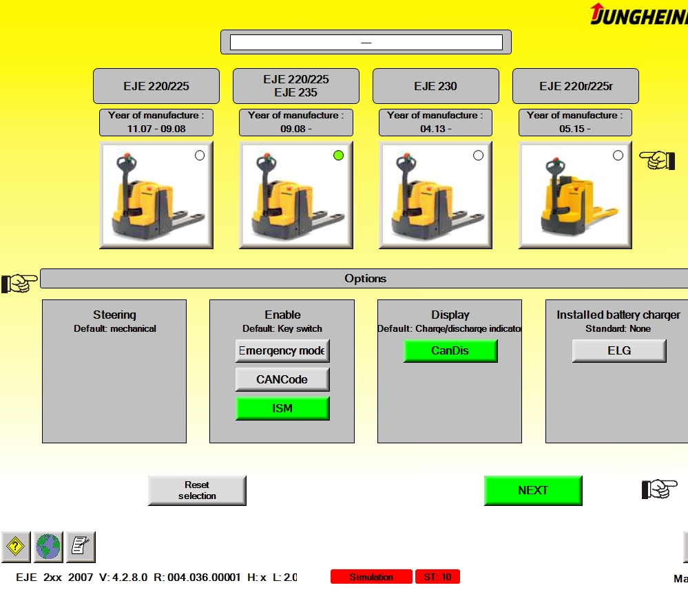 Jungheinrich JETI Judit ForkLift v4.36 2021 07.2020 Full Diagnostic Software 7