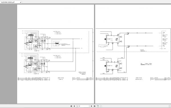 Liebherr Crawler Crane LR1600 600 Ton Electrical Hydraulic Diagram 6 1