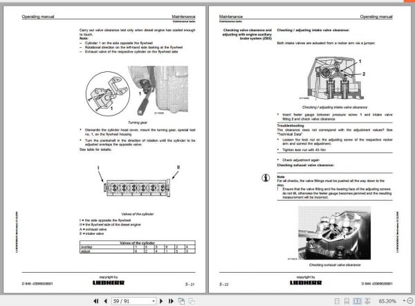 Liebherr Diesel Engine D846 A7 Operating Manual 9739303 02EN 3