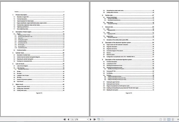 Liebherr Diesel Engine D934 D936 Service Manual 2