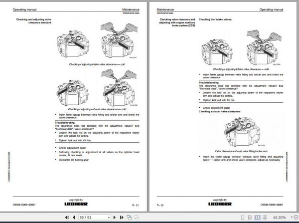 Liebherr Diesel Engine D9508 Operating Manual 3