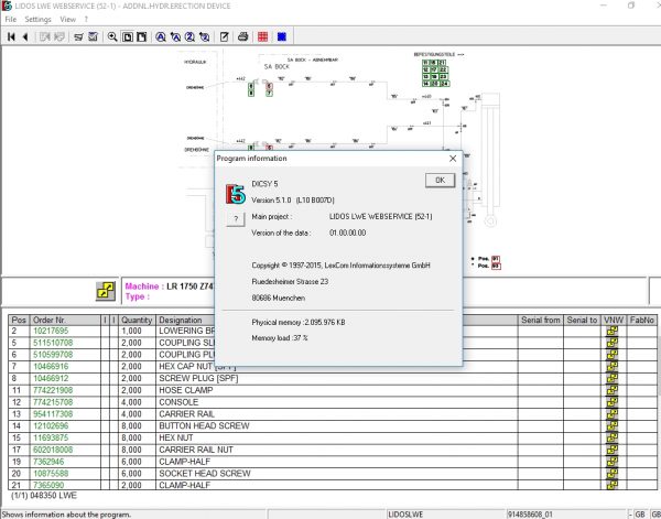 Liebherr Lidos COTLBHLFRLHBLWELWT Online EPC Service Document Updated 01.2021 12