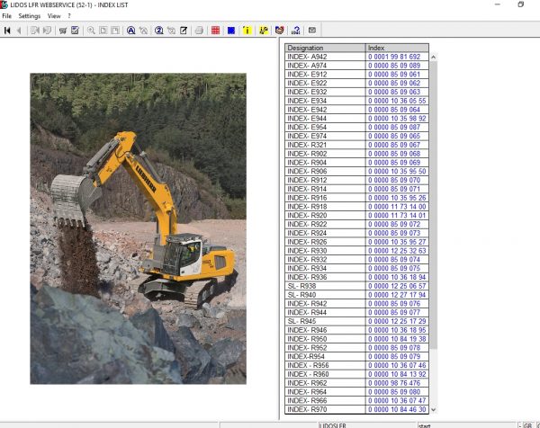Liebherr Lidos COTLBHLFRLHBLWELWT Online EPC Service Document Updated 01.2021 3