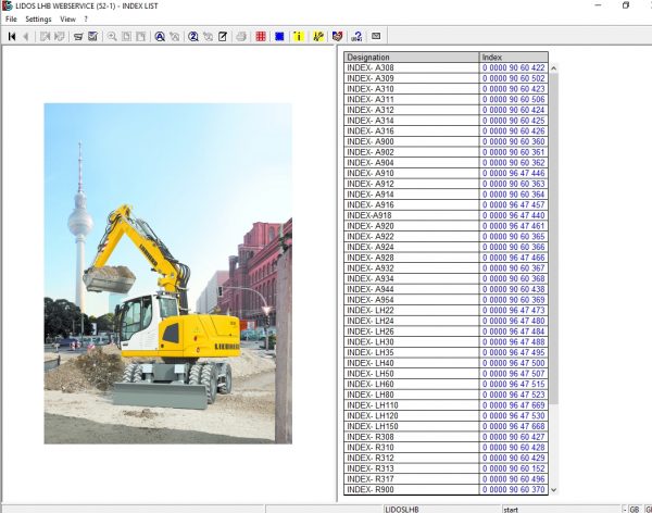 Liebherr Lidos COTLBHLFRLHBLWELWT Online EPC Service Document Updated 01.2021 4