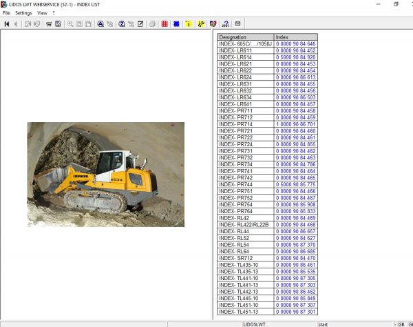 Liebherr Lidos COTLBHLFRLHBLWELWT Online EPC Service Document Updated 01.2021 6