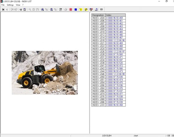 Liebherr Lidos EPC Parts and Service Documentation Offline 01.2021 2 1