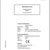 Liebherr Mining Crawler Excavators R9250E 1129 Operating Manuals 1