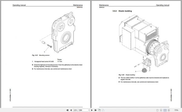 Liebherr Mining Pontoon Excavators P9250E 1279 1693 Operating Manual 3