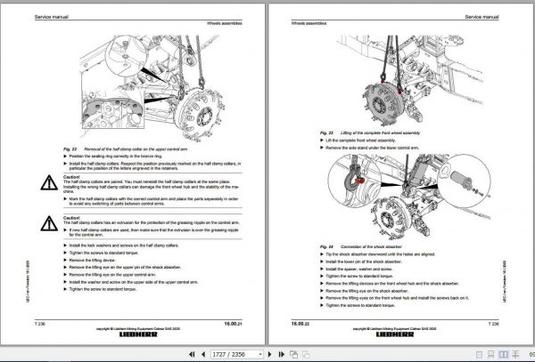 Liebherr Mining Truck T236 Service Manual 4
