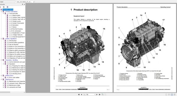 Liebherr Mobile Crane LTM 11200 9.1 v205 Shop Manual EN 073416 3