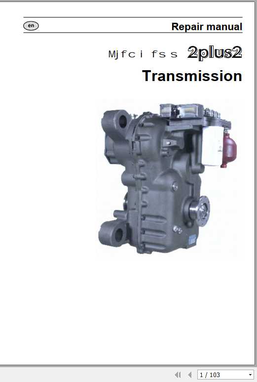 Liebherr Transmission 2plus2 Repair Manual 1