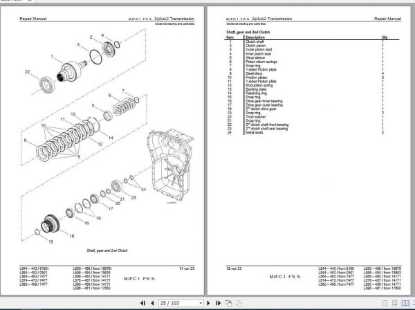 Liebherr Transmission 2plus2 Repair Manual 2