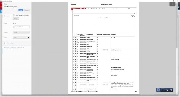 Linde Service Guide LSG v522 Update 0159 122019 English Full 13