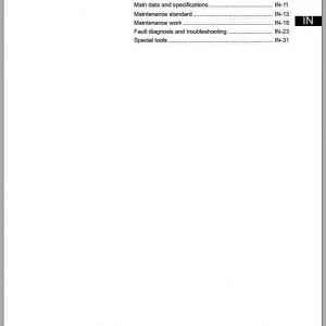 MAN BW Diesel Engine GW4D28 Service Manual 2 1