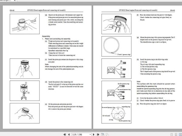 MAN BW Diesel Engine GW4D28 Service Manual 3 1