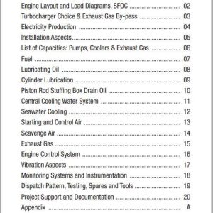 MAN BW Diesel Engine K90MC C6 Project Guide Manual 2